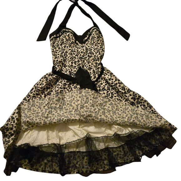 Y2K Jodi Kristopher 5/6 Baby Doll Tulle Whimsygoth Cottage Witchy Stretchy 80'S - Picture 3 of 7